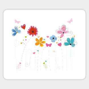 Spring flowers Sticker